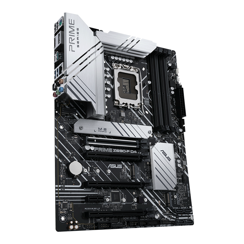 华硕（asus）prime z690-p d4主板 支持 内存ddr4 cpu 12700/12700kf（intel z690/lga 1700）