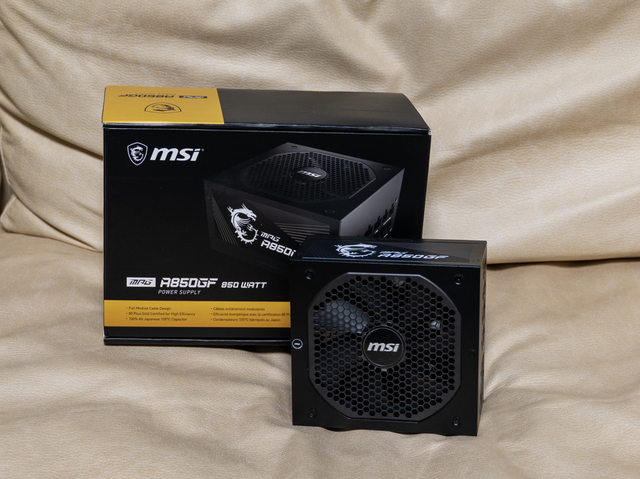 微星(msi)额定850w全模组电脑电源怎么样？微星电源上手评测的第1张示图