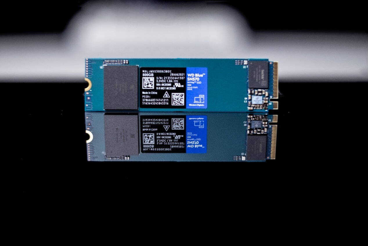 测评看看：西部数据wd blue sn570 nvme ssd固态硬盘怎么样？的第3张示图