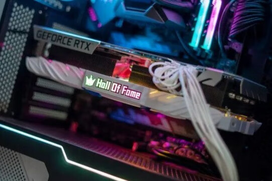 电脑显卡影驰3070ti hof pro测评：拥有天使羽翼的纯白信仰的第5张示图