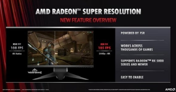 讯景amd radeon rx 6500 xt黑狼版电脑显卡怎么样？rsr超分辨率技术助力游戏体验~的第1张示图