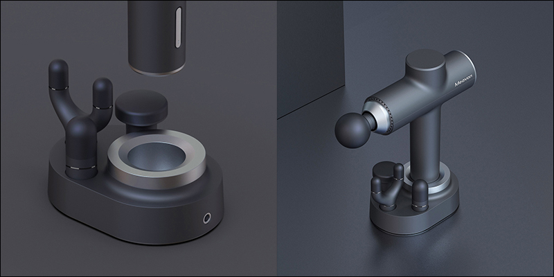 meavon智能双模筋膜枪的无线充电
